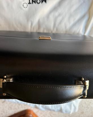 Montblanc/Meisterstück/borsa porta computer/pelle
