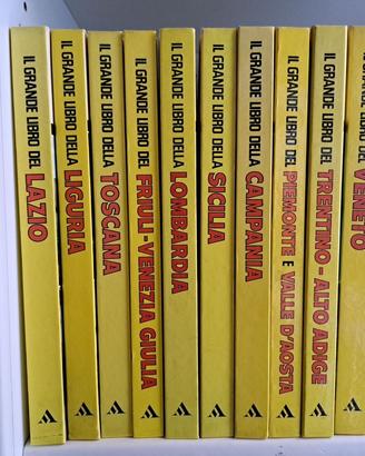 A.Mondadori IL GRANDE LIBRO delle Regioni 11 volum