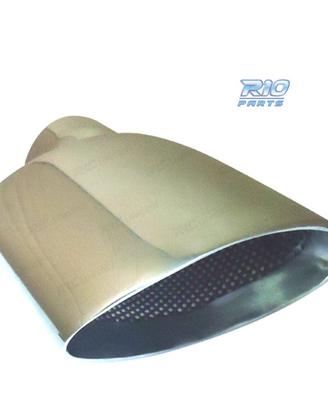TERMINALE SCARICO UNIVERSALE IN ACCIAIO INOX