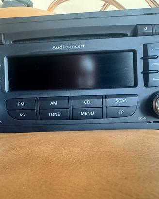 Radio cd stereo audi concert a3 2009/12 originale!