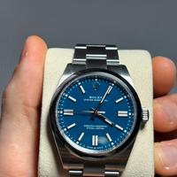 Rolex oyster perpetual 41mm quadrante blu