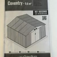 Cassetta in metallo Coventry-9,6m2