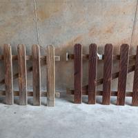 set 2 cancelletti in legno