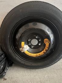 Ruotino di scorta Fiat Bravo + cric, chiave e cate