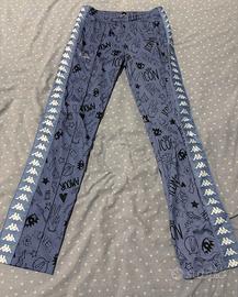 Pantaloni Tuta Kappa Viola Grafica Love Taglia M