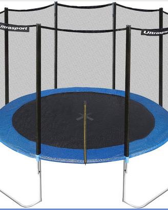 Trampolino a giardino