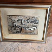 3 quadri bassorilievo in argento – Made in Italy