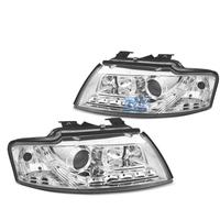 FARI PER AUDI A4 B6 CABRIO 02-06 LUCE DIURNA A LED