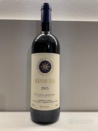 Sassicaia 2015 miglior vino del mondo