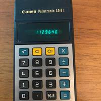 Calcolatrice canon palmtronic LD-81