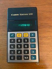 Calcolatrice canon palmtronic LD-81