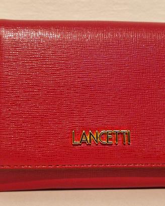 Portafoglio  Lancetti rosso