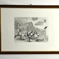 Incisione originale firma Mario Carotenuto 49/50