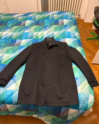 Cappotto nero Hugo Boss originale