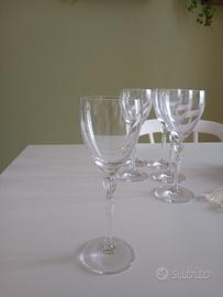 6 Calici da Vino in Cristallo Le perle