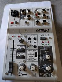 🎚️ Yamaha AG03 – Mixer Audio USB