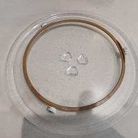 piatto vetro per microonde smeg con ghiera