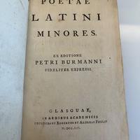 Libro antico poeti latini minori