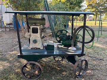 carretto completo  motore ruggerini e pompa volpe