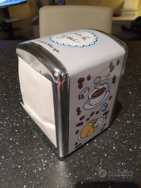 Distributore tovaglioli bar vintage