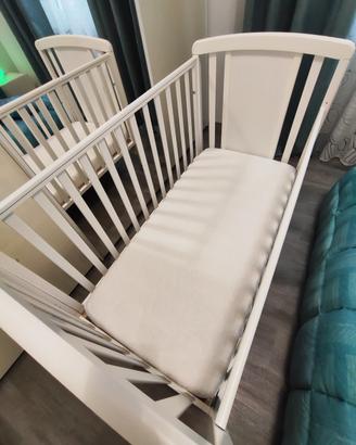 culla italbaby con materasso e paracolpi 