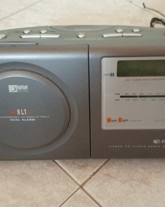 Radio sveglia con lettore CD