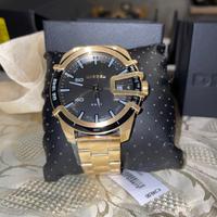 Orologio diesel caged oro