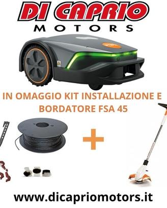 ROBOT RASAERBA STIHL iMOW 5 EVO con OMAGGI