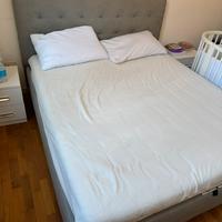 Letto contenitore NUOVO  + matera memory solo 350€