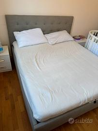 Letto contenitore NUOVO  + matera memory solo 350€