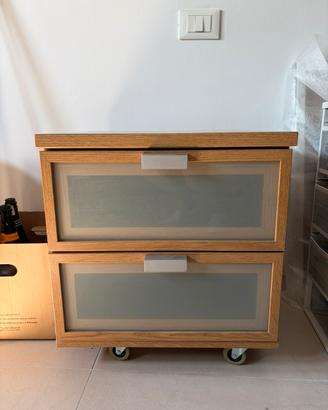 Cassettiera e 2 comodini