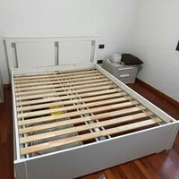 Struttura Letto e materasso Ikea