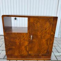 Credenza vintage in radica - art deco