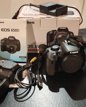 Canon EOS 650D + Canon 18-55