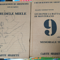 I qua(d)derni di artificina carte segrete 2 volumi