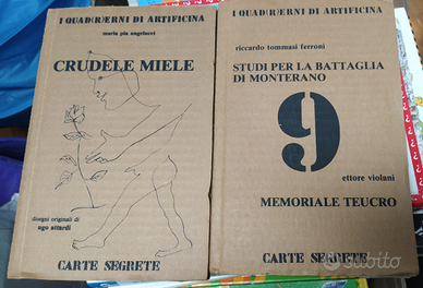 I qua(d)derni di artificina carte segrete 2 volumi