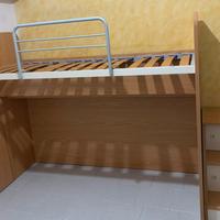 Letto cameretta struttura scorrevole