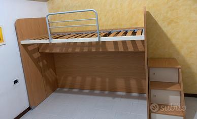 Letto cameretta struttura scorrevole