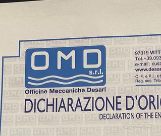 Motore marino Diesel OMD entobordo