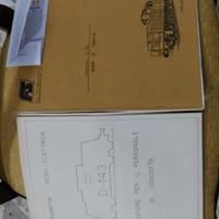 Libri locomotiva Diesel-Elettrica D143 e D 145