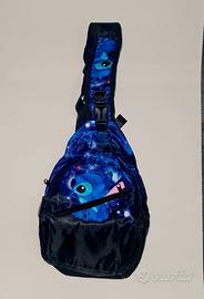 Zaino a tracolla  stitch , marsupio multi-tasca