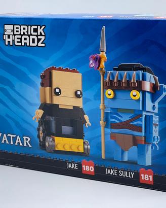 Leqo BrickHeadz 40554 Jake Sully e il suo Avata 