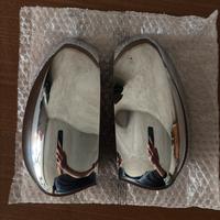 Coppia calotte specchietti cromate per Fiat 500