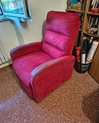poltrona con motore elettrico