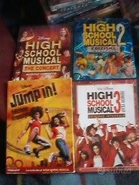 4 DVD  Film musicali-dance-giovanili/college