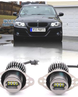 KIT LAMPADE OCCHI ANGEL IN LED 80W CANBUS BMW E90 