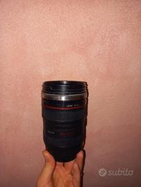 Tazza termica a forma di obbiettivo