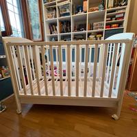 Lettino legno bianco bambini