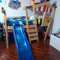 Letto con scivolo wekly