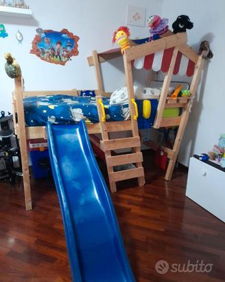 Letto con scivolo wekly